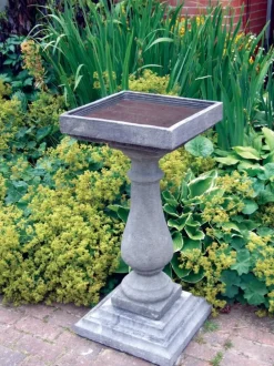 Bird Baths^Statues & Sculptures Baluster 99cm Stone Garden Bird Bath