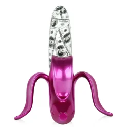 Table Top|Contemporary^Statues & Sculptures Banana Burst 35cm Fuchsia Resin Indoor Sculpture