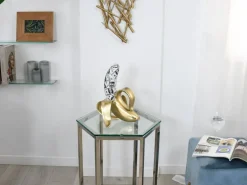 Table Top|Contemporary^Statues & Sculptures Banana Burst 35cm Gold Resin Indoor Sculpture