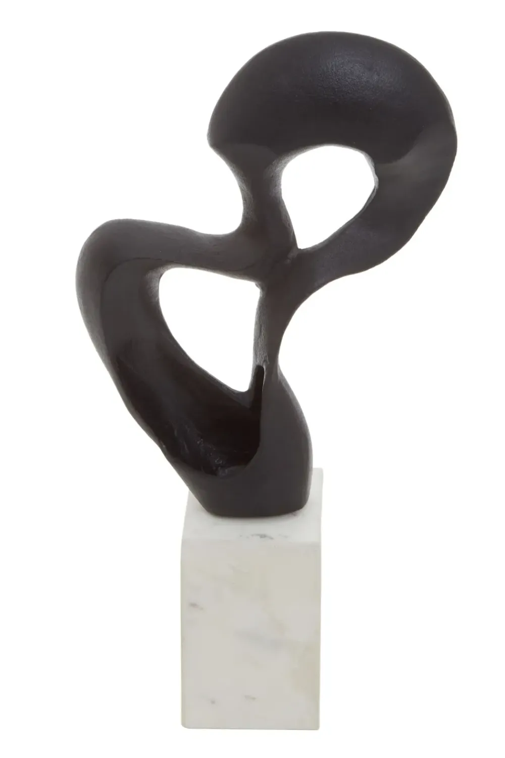 Table Top|Abstract^Statues & Sculptures Black Mirage 52cm Metal Indoor Sculpture