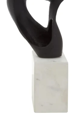 Table Top|Abstract^Statues & Sculptures Black Mirage 52cm Metal Indoor Sculpture