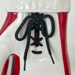 Table Top|Contemporary^Statues & Sculptures Boxing Hero 37cm Red Resin Indoor Sculpture