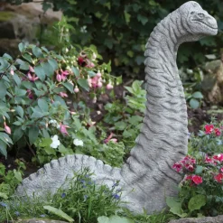 Reptiles^Statues & Sculptures Brachiosaurus Dinosaur Stone Garden Ornament