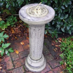 Garden Sundials^Statues & Sculptures Brighton Brass Stone Garden Sundial