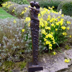 Modern^Statues & Sculptures Bronze Forever Love Modern Statue - 63cm Garden Sculpture