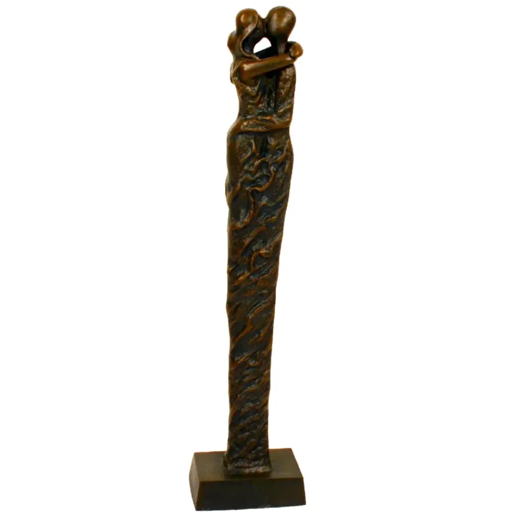 Modern^Statues & Sculptures Bronze Forever Love Modern Statue - 63cm Garden Sculpture