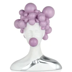 Figurative|Table Top^Statues & Sculptures Bubble Bliss 47cm Lilac Resin Indoor Sculpture