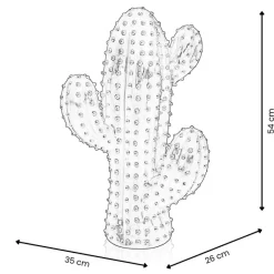 Table Top|Floor Standing^Statues & Sculptures Cactus Essence 54cm Yellow Resin Indoor Sculpture