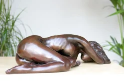 Figurative|Table Top^Statues & Sculptures Caterina I Figurine Bronze Indoor Sculpture