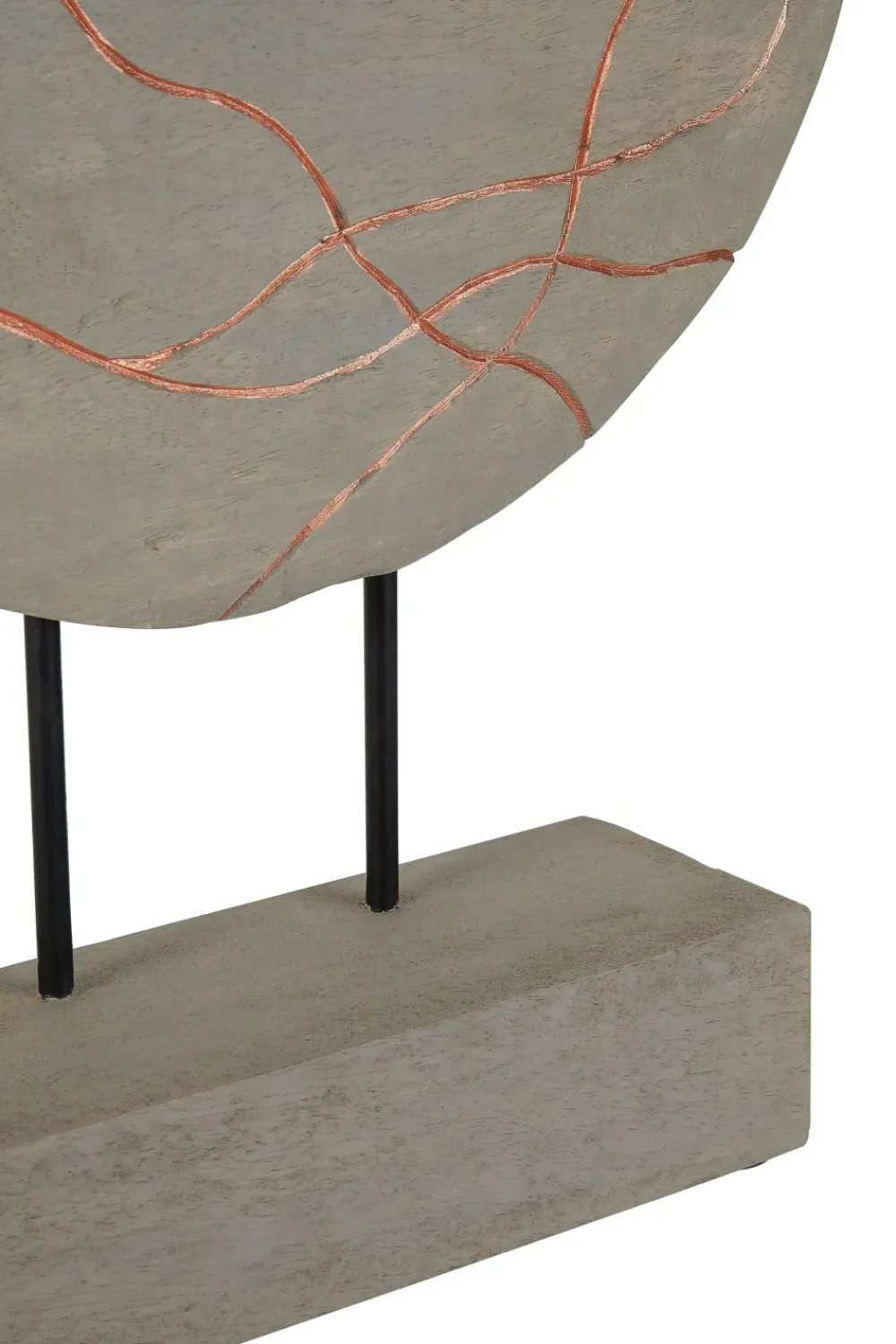 Table Top|Abstract^Statues & Sculptures Celestial Circle 50cm Wood Indoor Sculpture