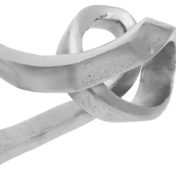 Table Top|Abstract^Statues & Sculptures Celestial Loop 24cm Silver Metal Indoor Sculpture