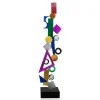 Table Top|Abstract^Statues & Sculptures Chaos Ascension 66cm Abstract Metal Indoor Sculpture