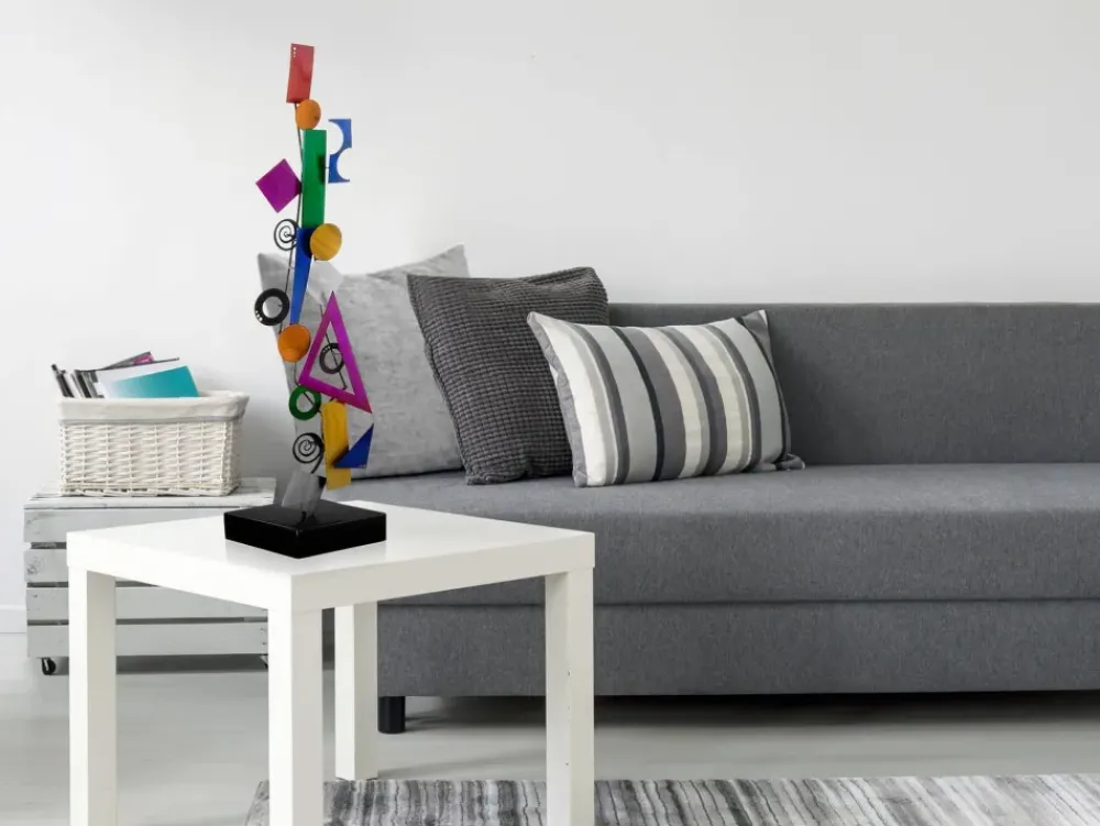 Table Top|Abstract^Statues & Sculptures Chaos Ascension 66cm Abstract Metal Indoor Sculpture