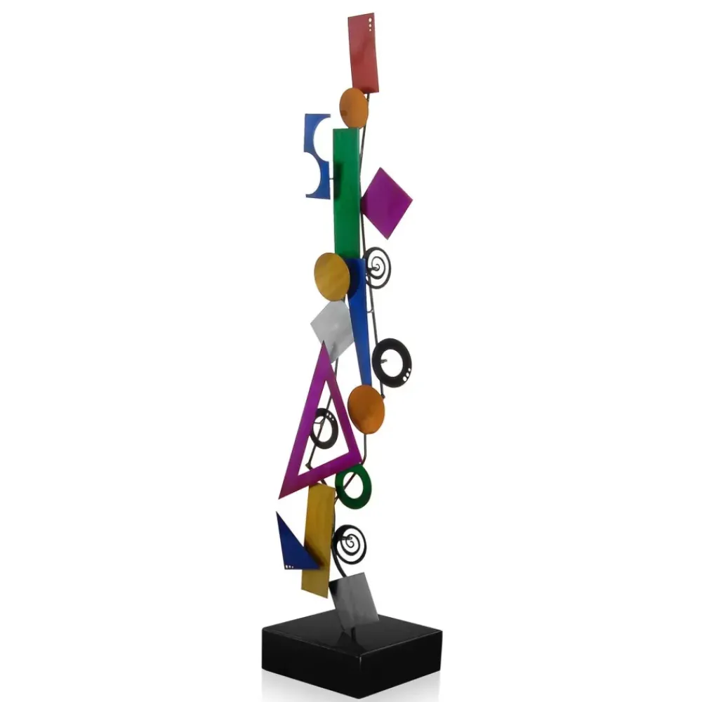 Table Top|Abstract^Statues & Sculptures Chaos Ascension 66cm Abstract Metal Indoor Sculpture