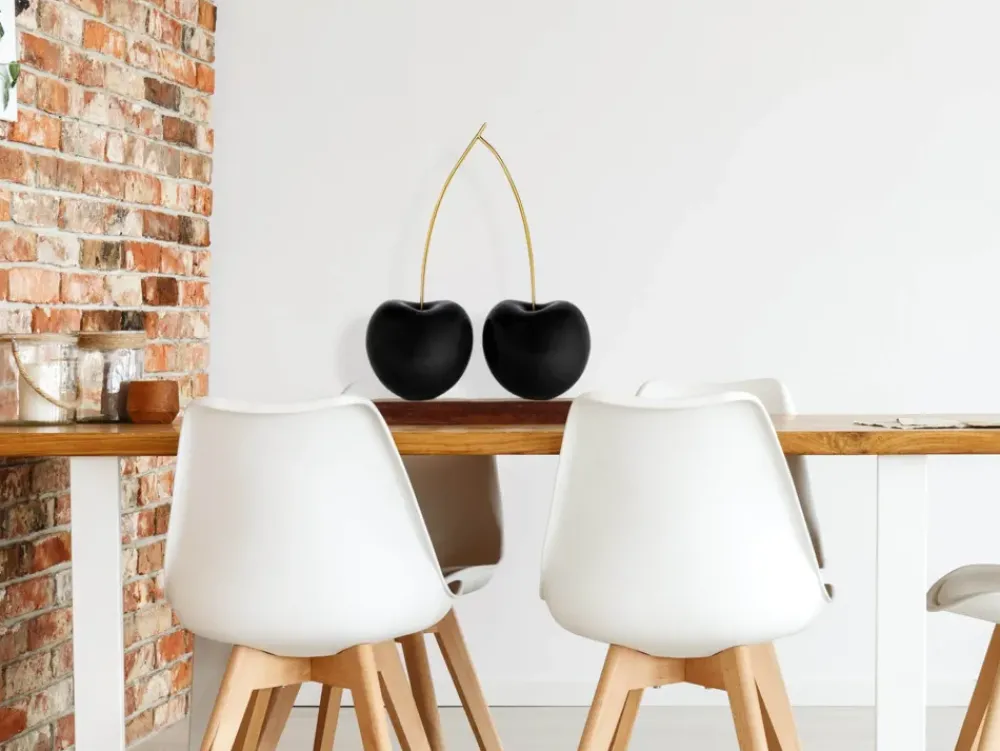 Table Top|Contemporary^Statues & Sculptures Cherry Fusion 55cm Black Resin Indoor Sculpture