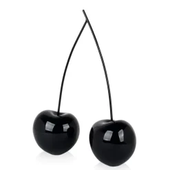 Table Top|Contemporary^Statues & Sculptures Cherry Fusion 43cm Black Resin Indoor Sculpture