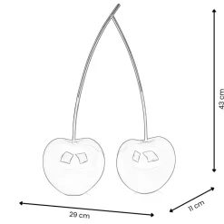Table Top|Contemporary^Statues & Sculptures Cherry Fusion 43cm Gold Resin Indoor Sculpture