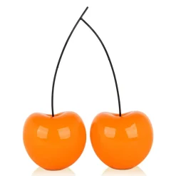 Table Top|Floor Standing^Statues & Sculptures Cherry Fusion 55cm Orange Resin Indoor Sculpture