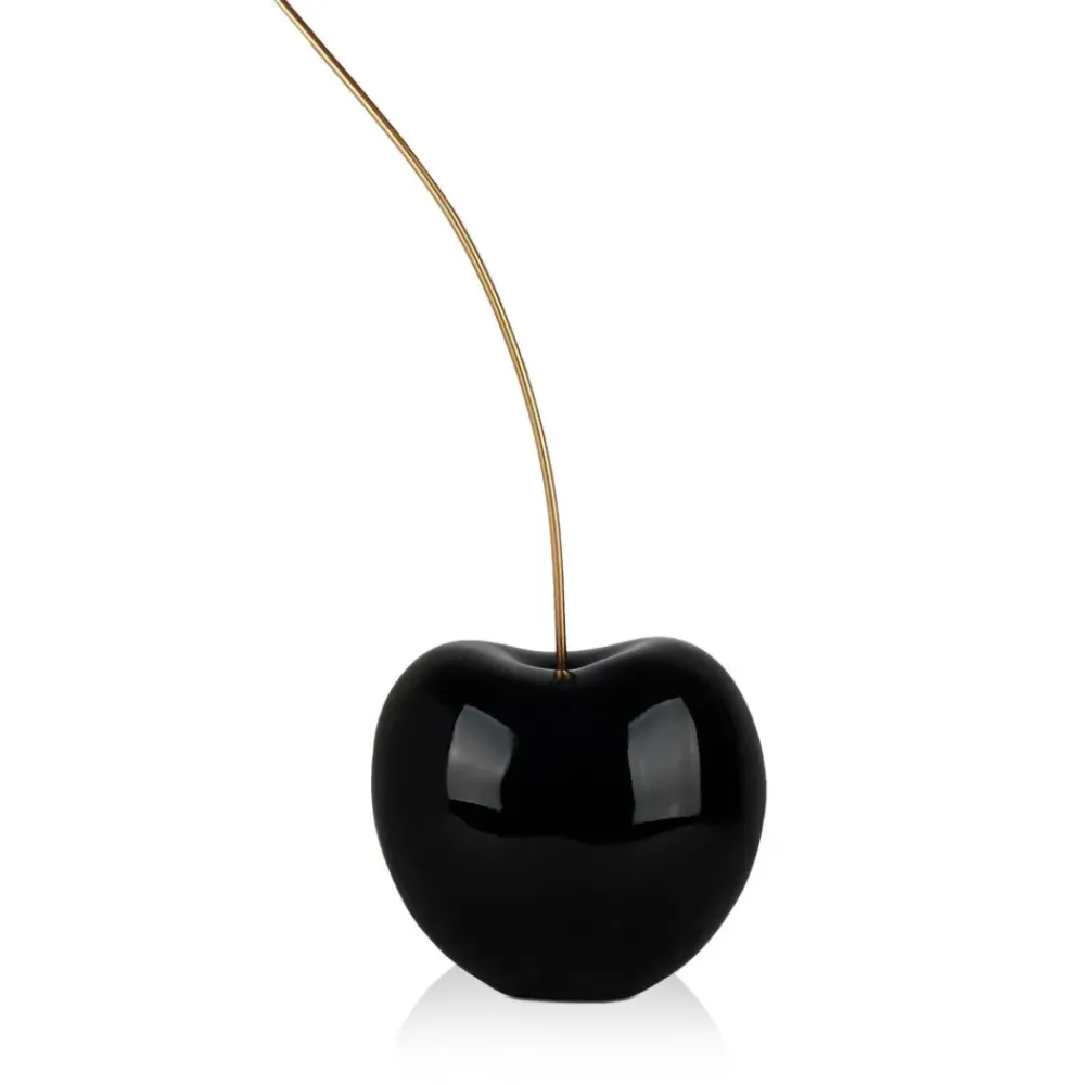 Table Top|Contemporary^Statues & Sculptures Cherry Pop 54cm Black Resin Indoor Sculpture