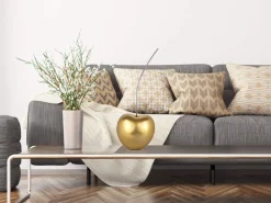 Table Top|Contemporary^Statues & Sculptures Cherry Pop 66cm Gold Resin Indoor Sculpture