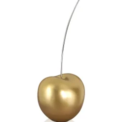 Table Top|Contemporary^Statues & Sculptures Cherry Pop 66cm Gold Resin Indoor Sculpture