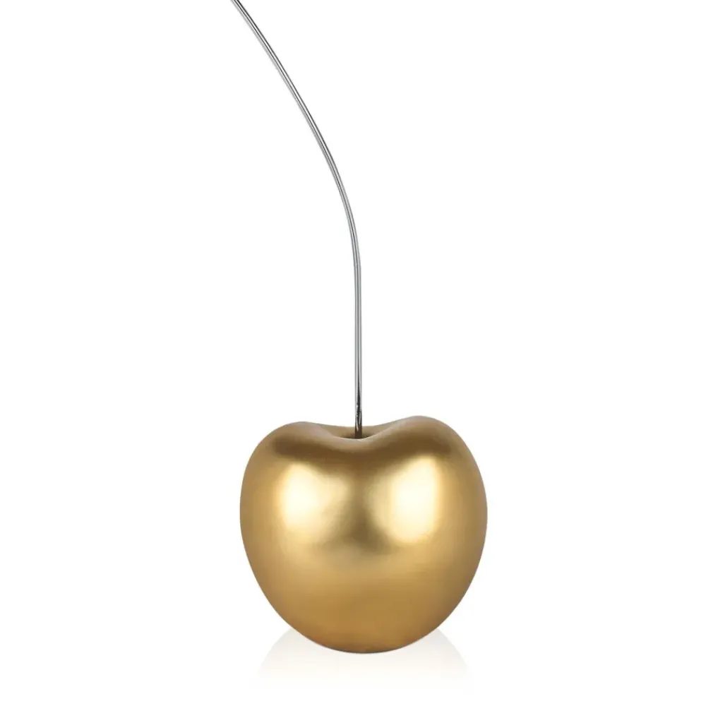 Table Top|Contemporary^Statues & Sculptures Cherry Pop 54cm Gold Resin Indoor Sculpture