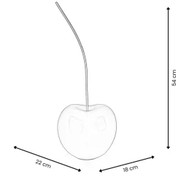 Table Top|Contemporary^Statues & Sculptures Cherry Pop 54cm Red Resin Indoor Sculpture