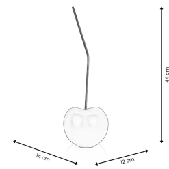 Table Top|Contemporary^Statues & Sculptures Cherry Pop 44cm Yellow Resin Indoor Sculpture
