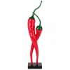 Table Top|Contemporary^Statues & Sculptures Chilli Fusion 59cm Red Resin Indoor Sculpture