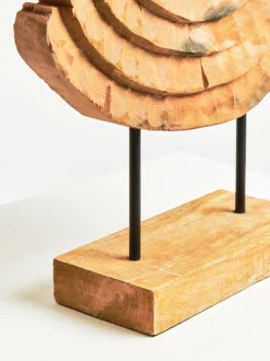 Table Top|Abstract^Statues & Sculptures Circular Dance 48cm Wood Indoor Sculpture