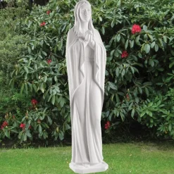 Virgin Mary^Statues & Sculptures Classic Virgin Mary 85cm Marble Resin Garden Statue