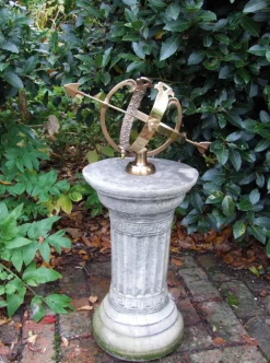 Armillary Sundials^Statues & Sculptures Classical Armillary Stone Garden Sundial