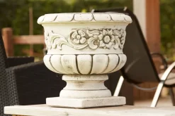 Large|Round^Statues & Sculptures Colmar Vase Stone Garden Planter