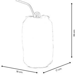 Table Top|Pop Art^Statues & Sculptures Comic Can 39cm Pop Art Resin Indoor Sculpture