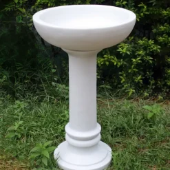 Bird Baths^Statues & Sculptures Coniston Modern Marble Resin Garden Birdbath