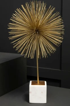 Table Top|Abstract^Statues & Sculptures Cosmic Bliss 64cm Gold Metal Indoor Sculpture