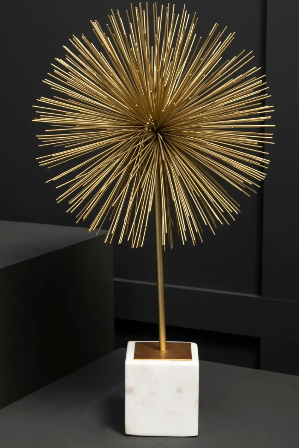 Table Top|Abstract^Statues & Sculptures Cosmic Bliss 64cm Gold Metal Indoor Sculpture