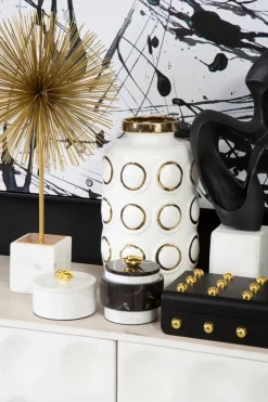 Table Top|Abstract^Statues & Sculptures Cosmic Bliss 64cm Gold Metal Indoor Sculpture