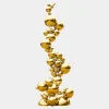 Giant|Floor Standing^Statues & Sculptures Cosmic Bubbles 226cm Gold Metal Garden Sculpture