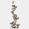 Giant|Floor Standing^Statues & Sculptures Cosmic Bubbles 226cm Silver Metal Garden Sculpture