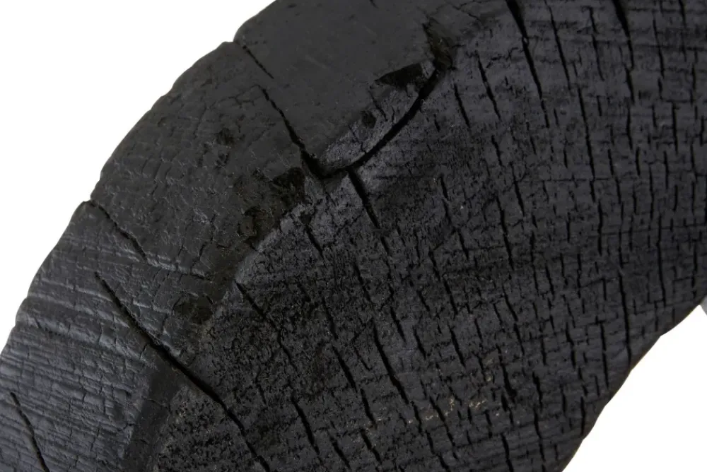 Table Top|Abstract^Statues & Sculptures Cosmic Loop 43cm Black Wood Indoor Sculpture