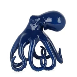 Table Top|Animals^Statues & Sculptures Cosmic Octopus 31cm Blue Resin Indoor Sculpture