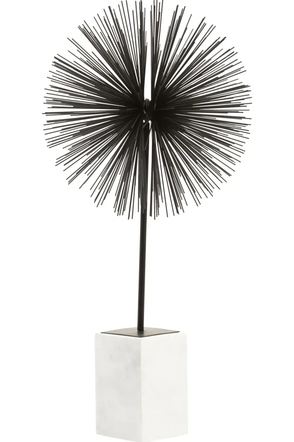 Table Top|Abstract^Statues & Sculptures Cosmic Pulse 64cm Black Metal Indoor Sculpture