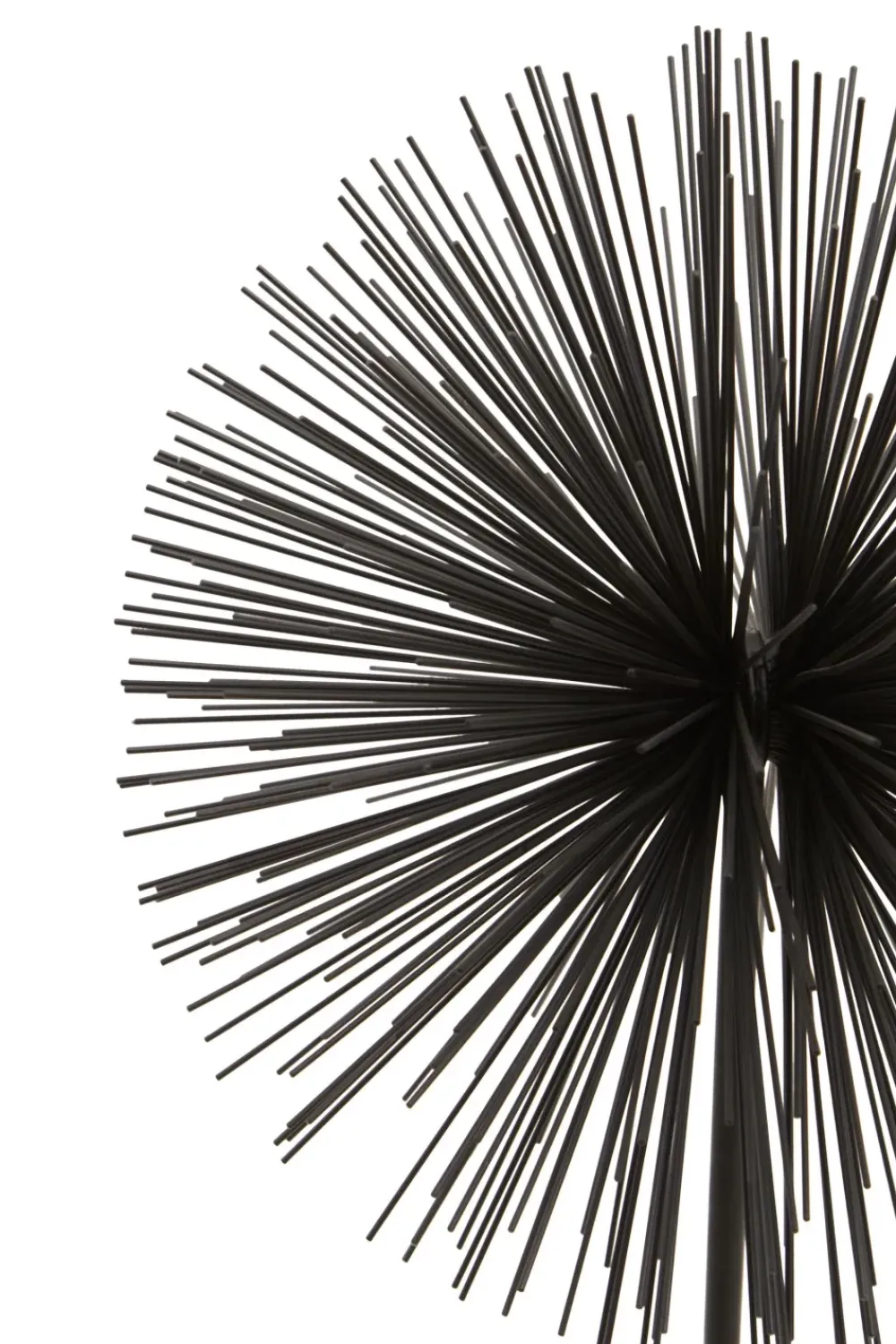 Table Top|Abstract^Statues & Sculptures Cosmic Pulse 64cm Black Metal Indoor Sculpture