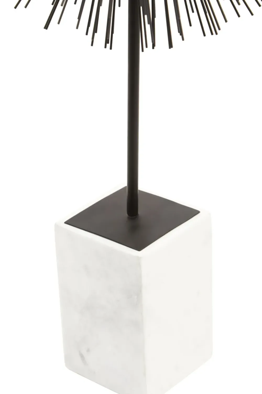 Table Top|Abstract^Statues & Sculptures Cosmic Pulse 64cm Black Metal Indoor Sculpture
