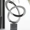 Contemporary|Contemporary^Statues & Sculptures Cosmos 58cm Metal Stainless Steel Indoor Sculpture