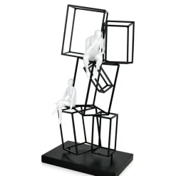 Table Top|Contemporary^Statues & Sculptures Creative Thinker 47cm Metal Indoor Sculpture