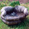 Water Features^Statues & Sculptures Cupped Hands Stone Fountain Water Feature