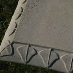 Stone Benches^Statues & Sculptures Curved Ivy Double Stone Garden Bench