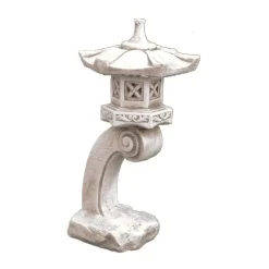 Pagodas^Statues & Sculptures Curved Japanese Pagoda Antique Stone Garden Ornament